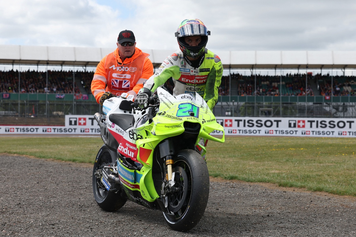 Morbidelli Bersiap Hadapi Marquez Meski Dalam Kondisi Kaki Terluka