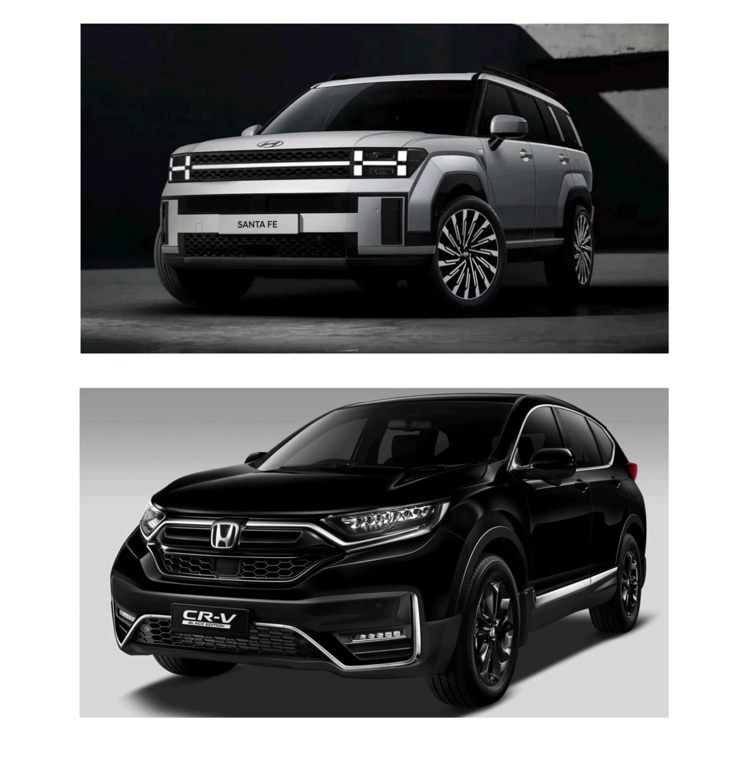 Pertarungan SUV Hybrid: Hyundai Santa Fe vs Honda CR-V!