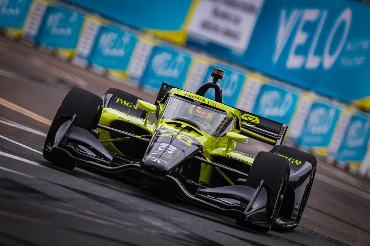 Will Power Struggles in Opening St. Petersburg Practice Session