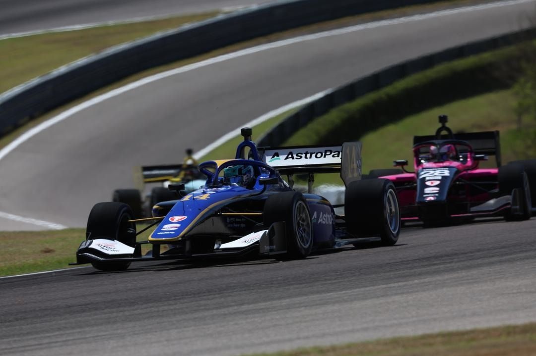 Alessandro de Tullio Claims Impressive Win in Indy NXT Barber Race 2