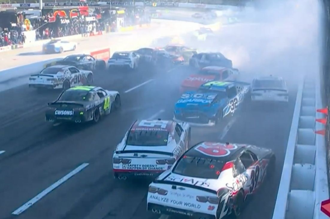 Unseen Factors Cause Catastrophic Collision, Stopping Martinsville NASCAR Race