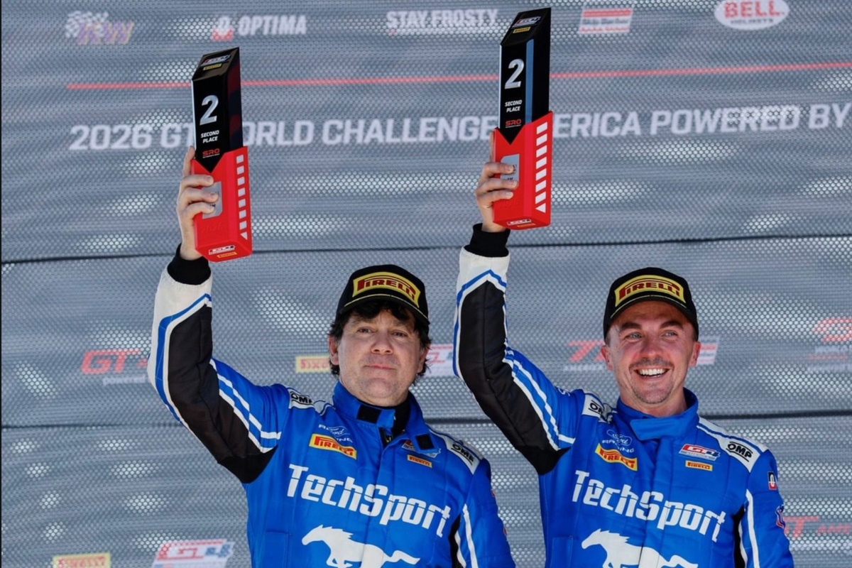 Frankie Muniz Makes a Splash with Stellar GT4 America Debut