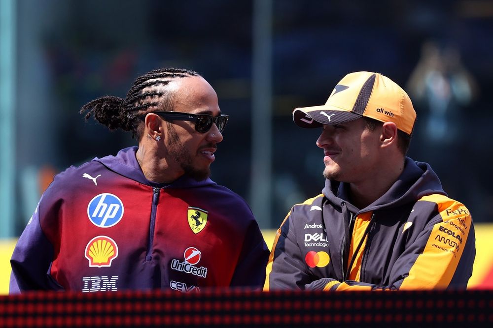 Lando Norris Debates Lewis Hamilton's 'Party Mode' Insights in F1 Engine Showdown