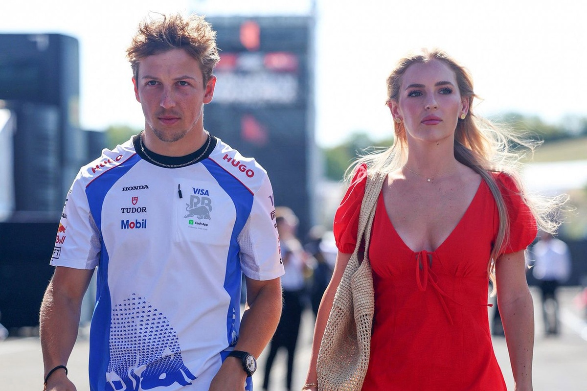 Hannah St John Shines Bright in $350K Diamond Necklace at F1 with Liam Lawson