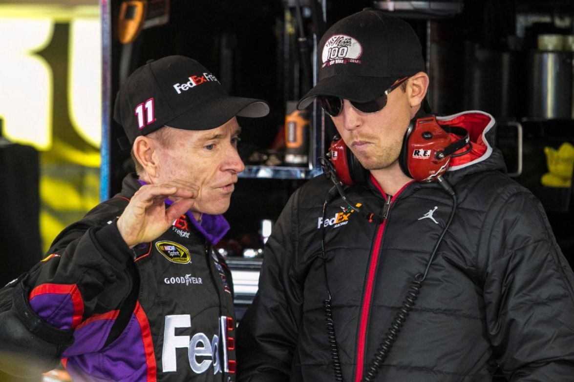 Mark Martin Celebrates Denny Hamlin's Impressive NASCAR Performance