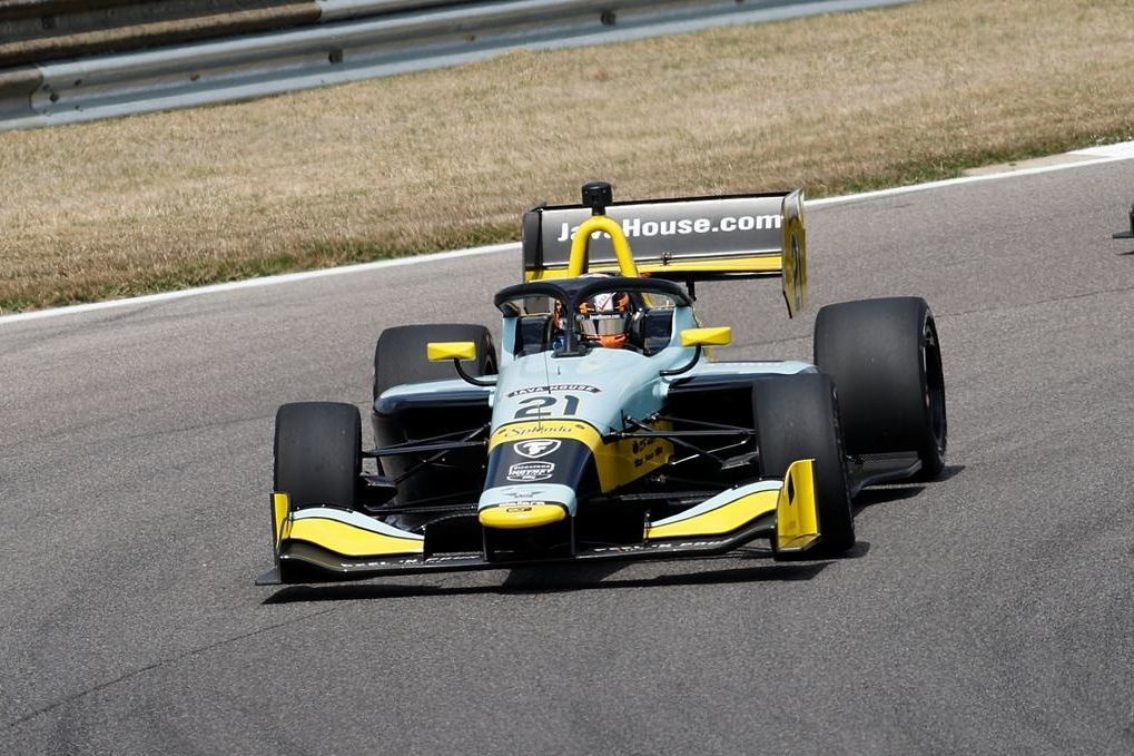 Nikita Johnson Snags Indy NXT Win with a Thrilling Last-Minute Push at Barber