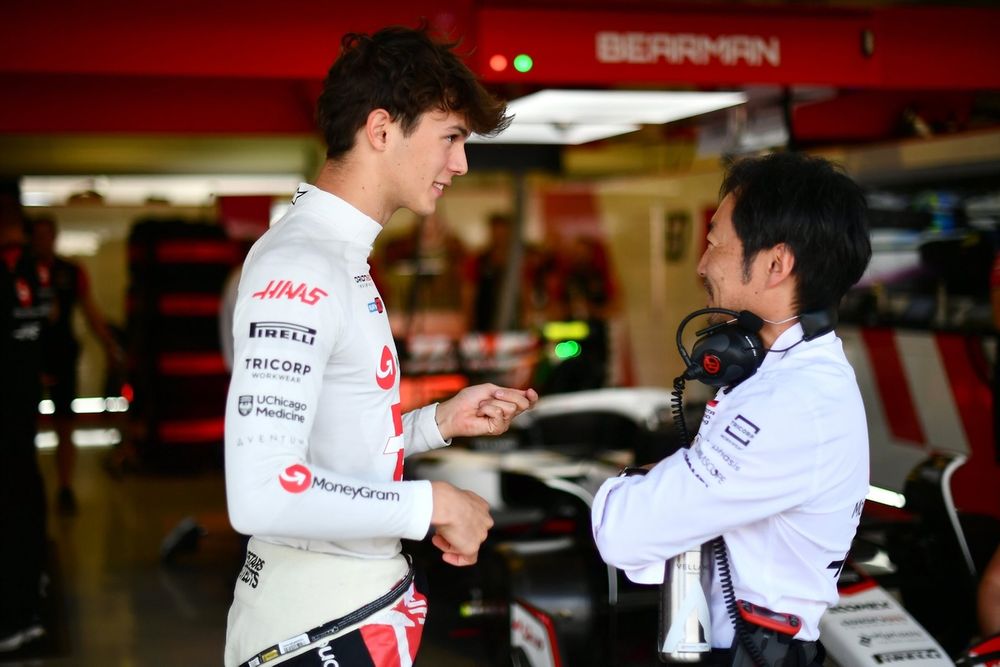 Support Through Struggles: Haas Uplifts Oliver Bearman After Suzuka Incident