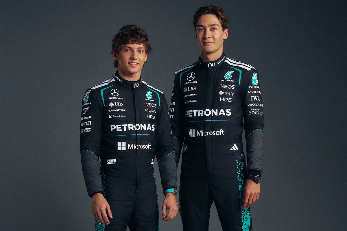 Kimi Antonelli Shines in Debut as Mercedes Title Battle Heats Up, Praised by George Russell